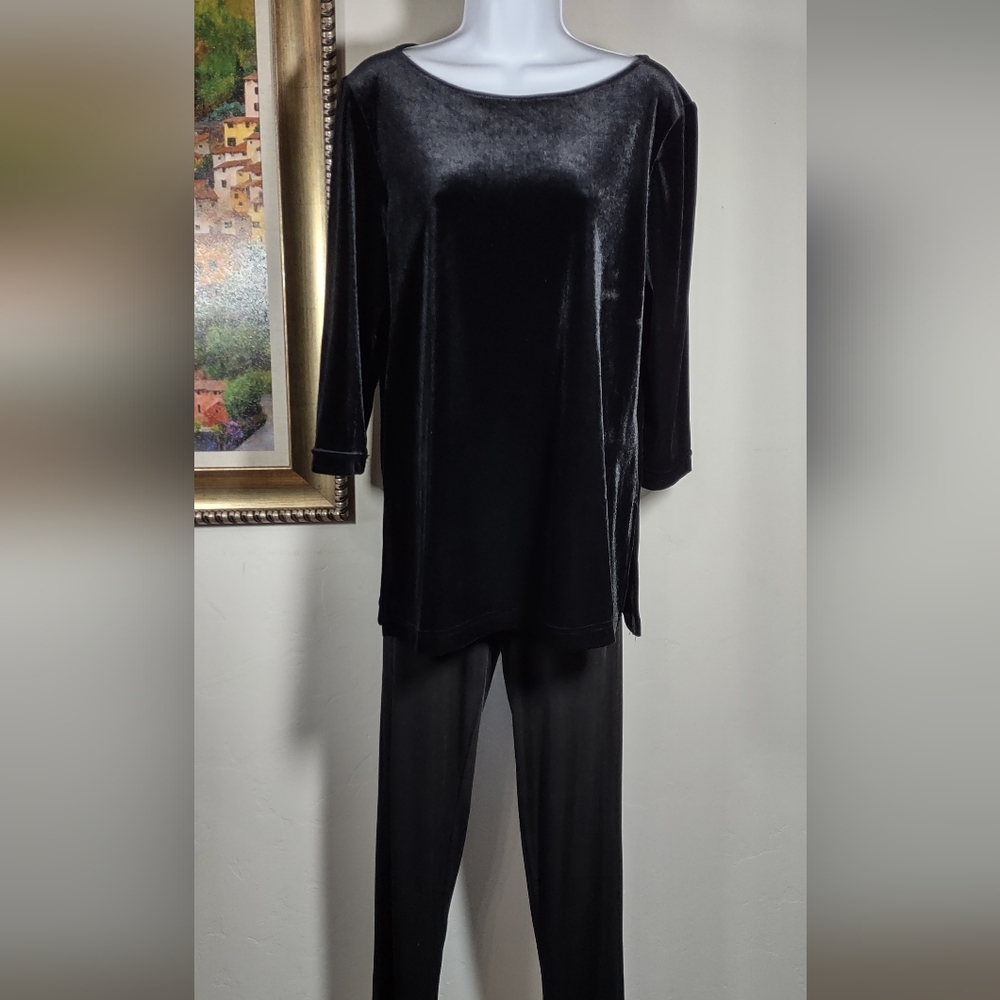Ellen Figg Stretch Velvet Tunic